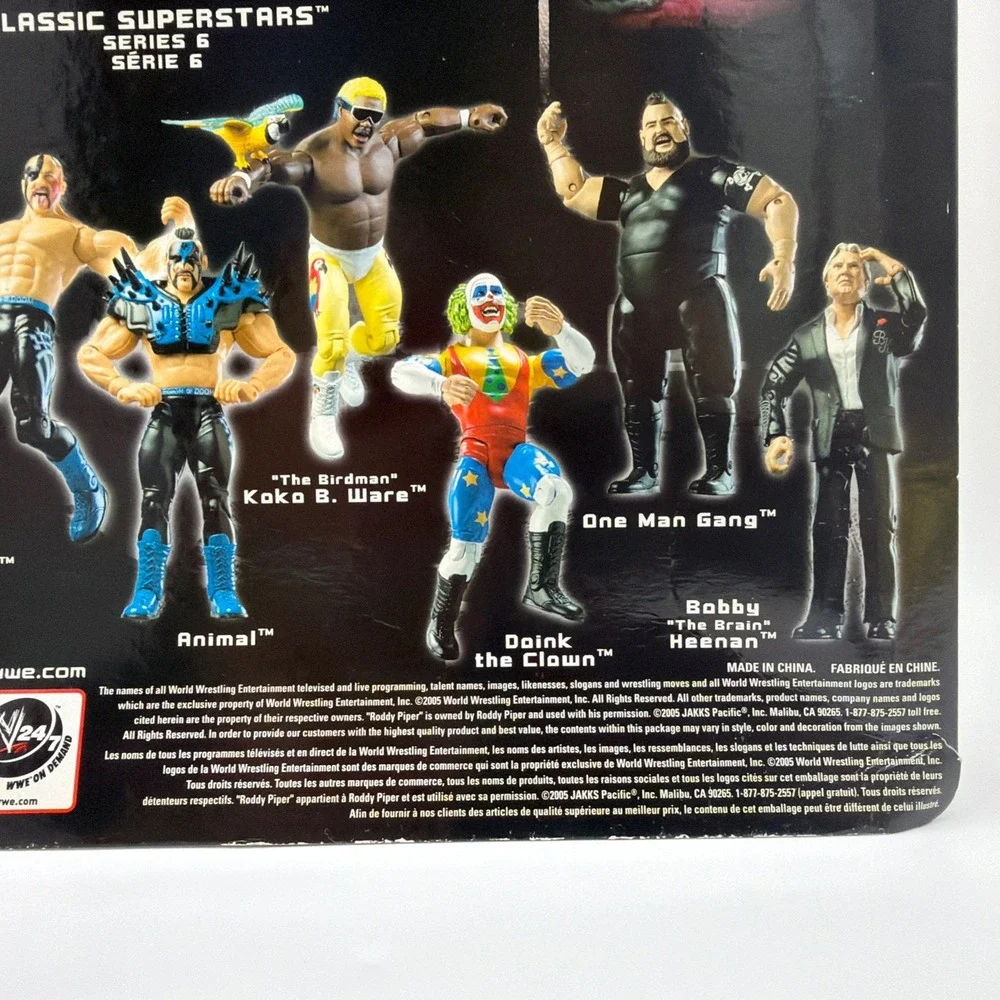 WWE Randy Orton Batista Action Figures Jakks Classic Superstars Accessories